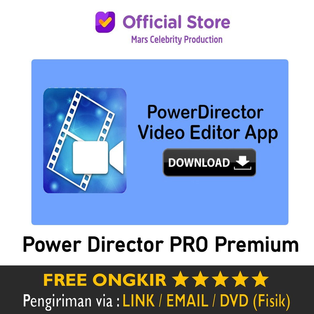 Jual Power Director Pro Premium LIFETIME Private Android Shopee Indonesia