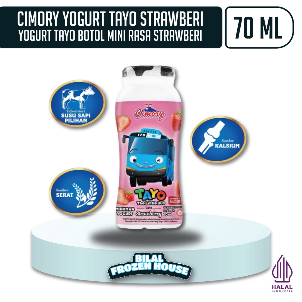 Jual Cimory Yogurt Drink Tayo Ml Strawberry Yogurt Drink Shopee