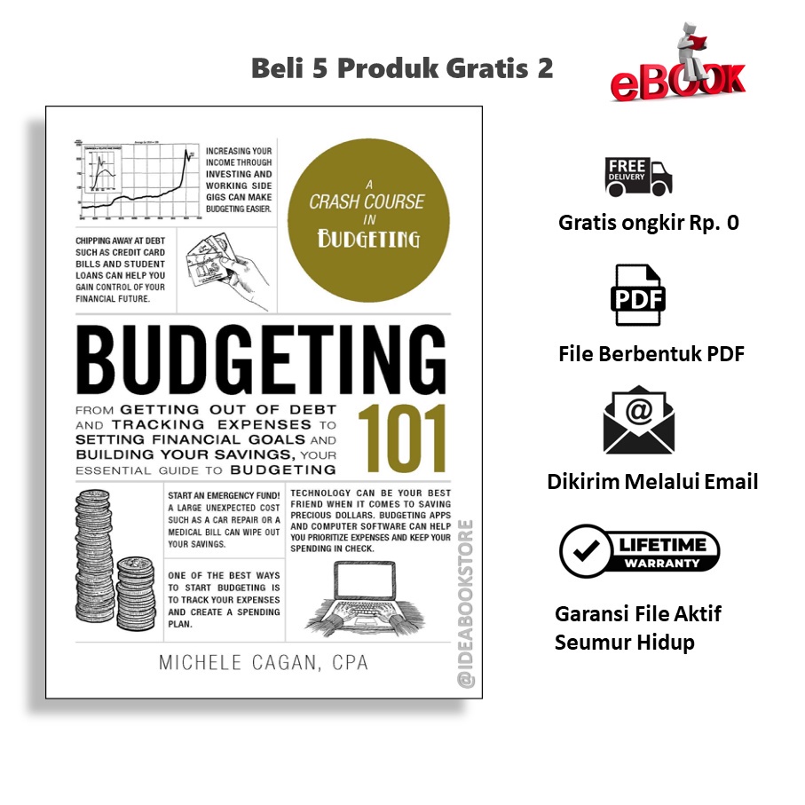 Jual ENGLISH EBOOK BUDGETING 101 MICHELE CAGAN BAHASA INGGRIS