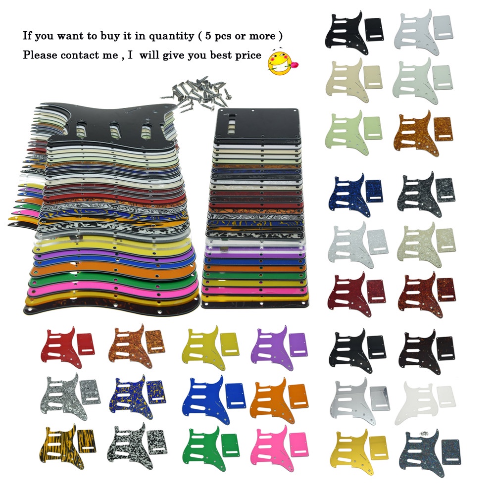 KAISH - Tappi Per Pickup ST Strat Bianco Invecchiato Con Manopole E Tappo A 5 Vie