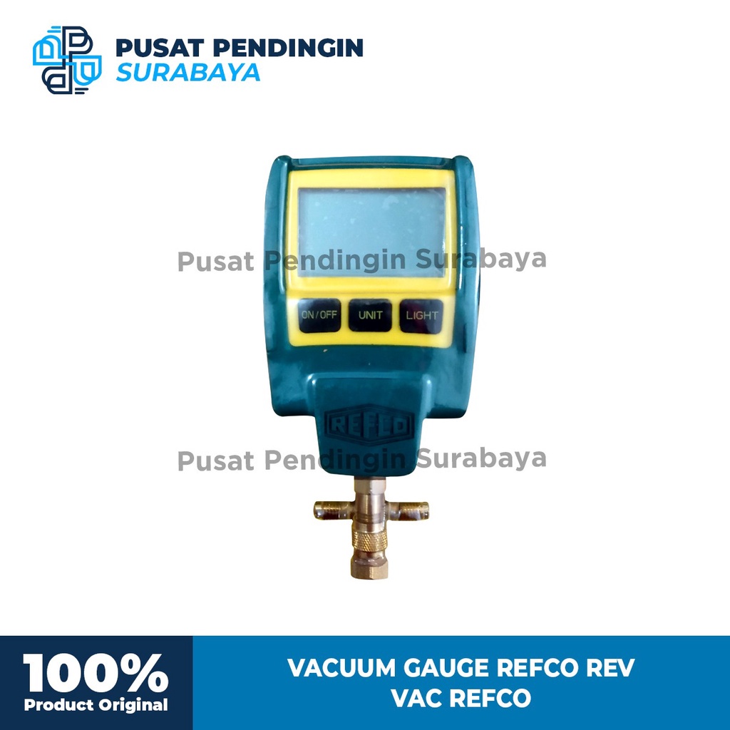 Jual Vacuum Gauge Refco REV VAC Digital Vacuum Gauge REFCO Shopee