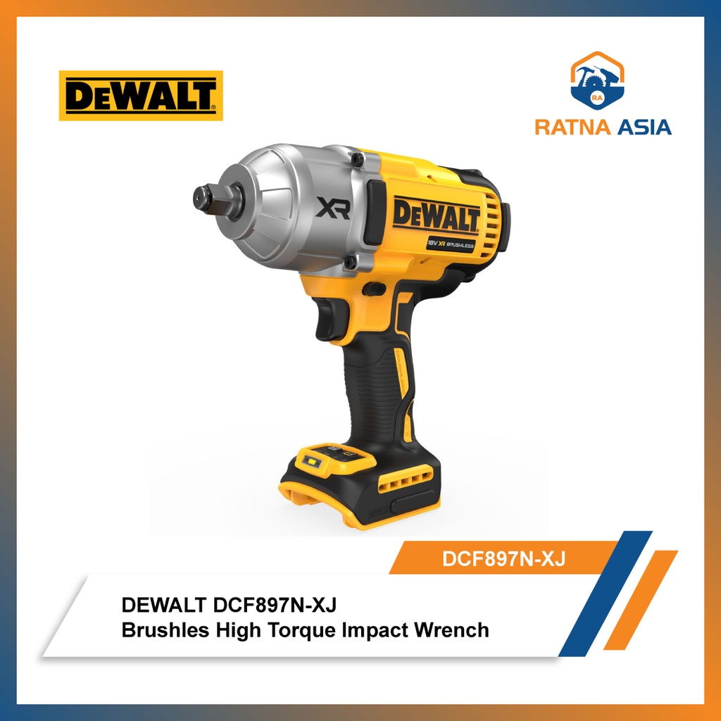 Jual DEWALT Brushless Impact Wrench DCF897N-XJ 18V XR 3/4 (Unit Only ...