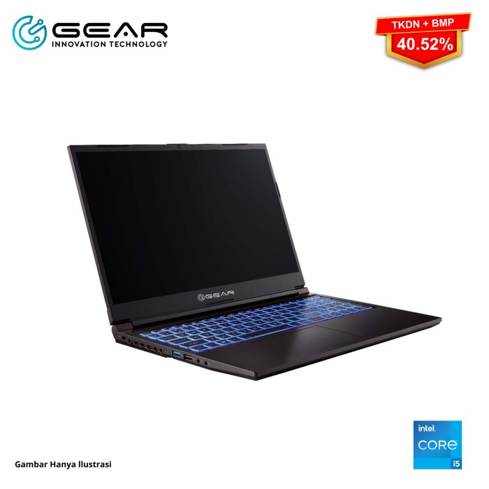 Jual Laptop Gear Book L5V (8MC-V2G) i5-12450H 16GB 512GB - TKDN RESMI ...