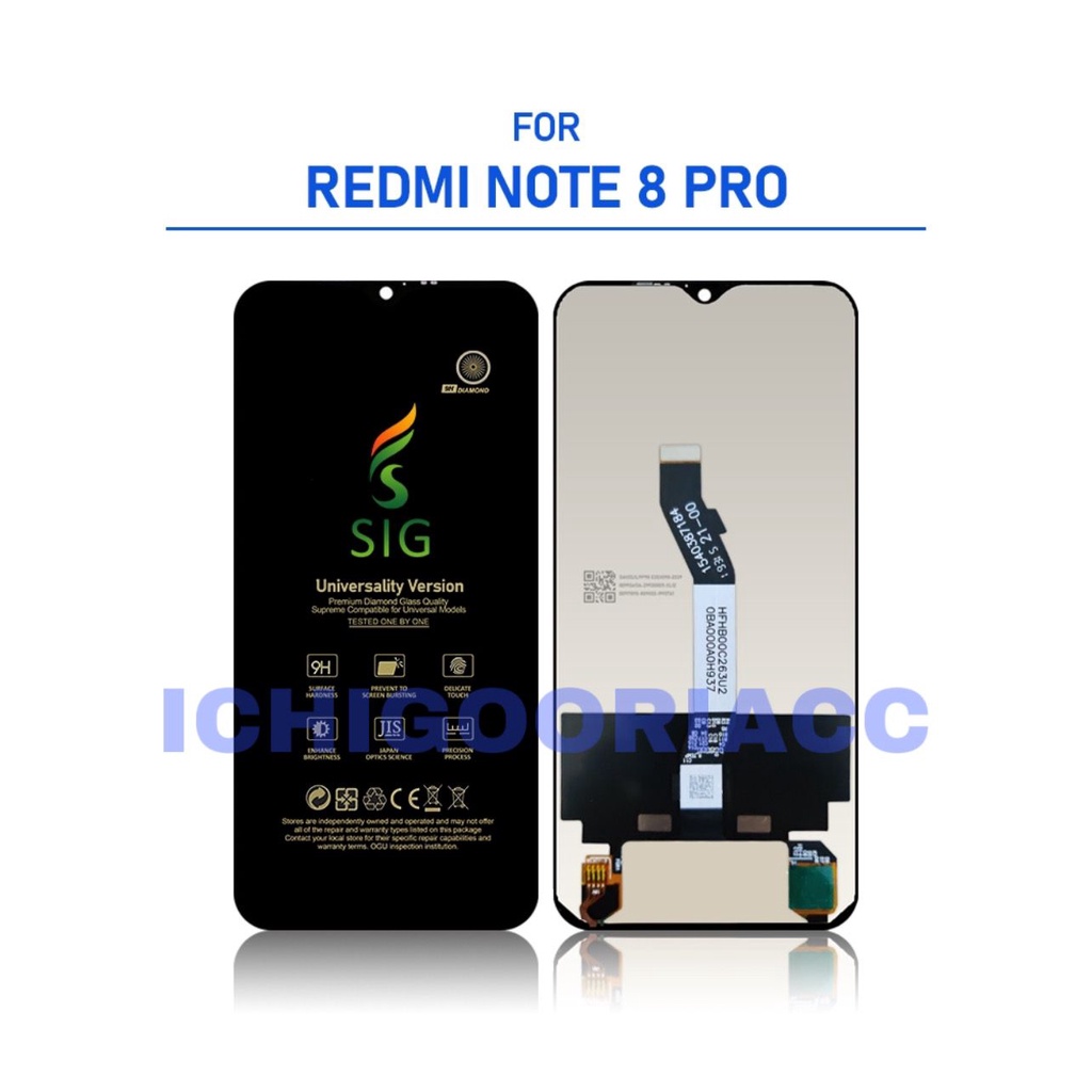 Jual LCD TOUCHSCREEN XIAOMI REDMI NOTE 8 PRO FULLSET COMPLETE | Shopee ...