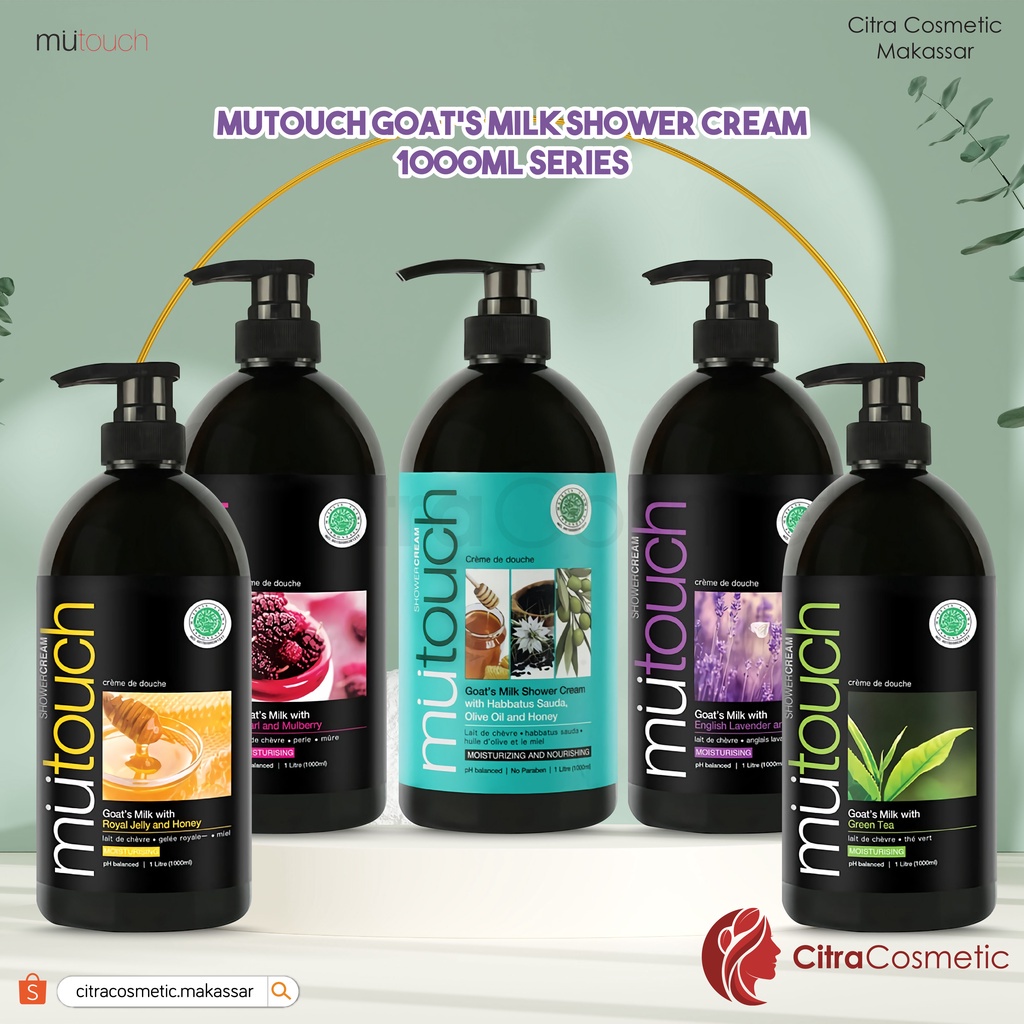 Jual MUTOUCH SHOWER CREAM SERIES 450 - 1000 ML | Shopee Indonesia