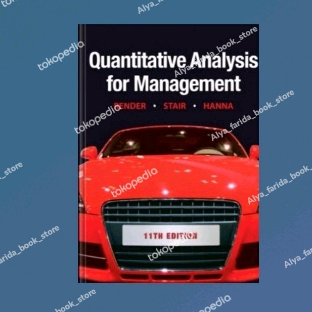 Jual Buku Quantitative Analysis For Management Shopee Indonesia 0741