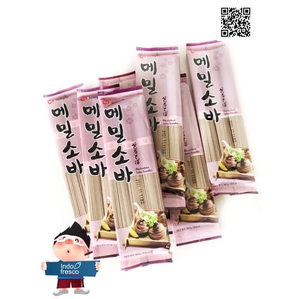 Jual Sempio Buckwheat Soba Noodles Mi Soba 300g Shopee Indonesia