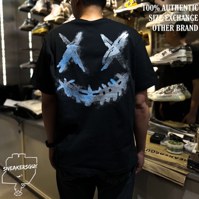 Jual RIC Ricky is Clown Star Tears Black Tee 100% Original | Shopee ...
