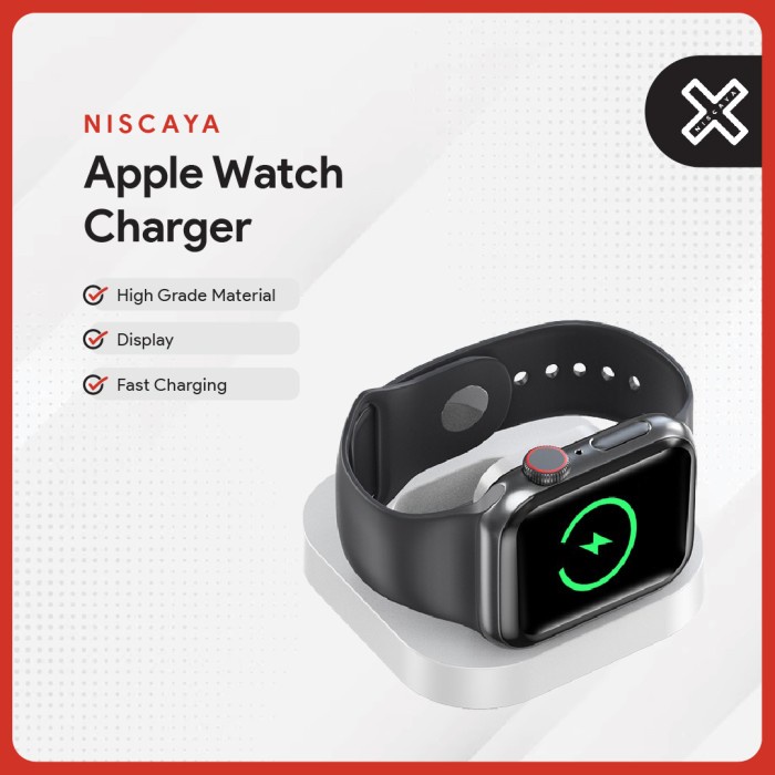 NISCAYA Apple Watch Docking Wireless Charger 3W Charging Dock iWatch - Main Image