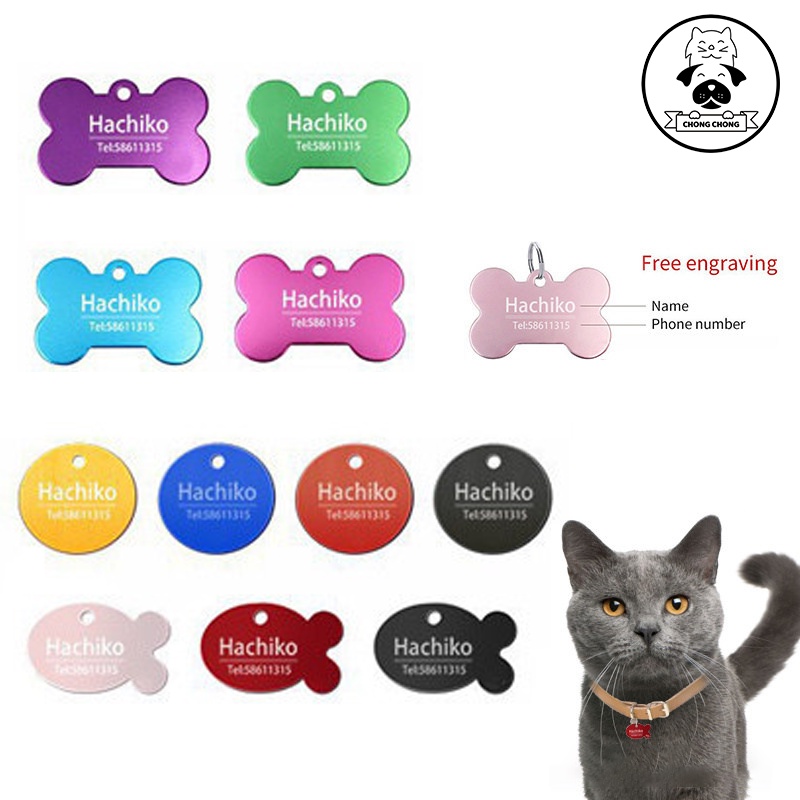 Jual Kalung Kucing Nama Kucing Custom Nama Kucing Anjing Custom Kalung