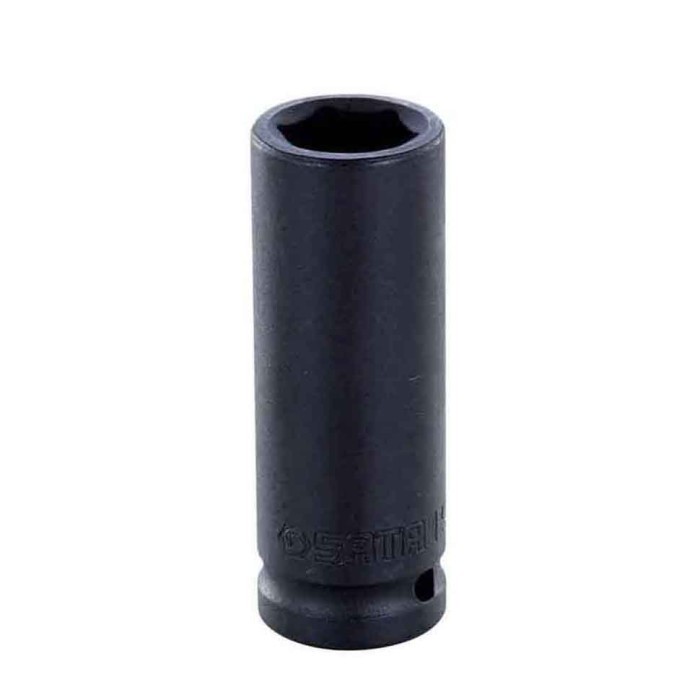Jual SATA 34406 Kunci Shock 13 mm 1/2 Inch 6 PT Metric Deep Impact ...