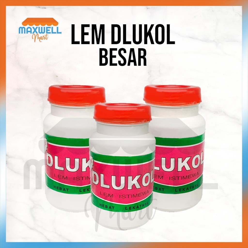 Jual [MaxMart] 1pc Lem colek DLUKOL BESAR /lem kertas / lem serbaguna ...