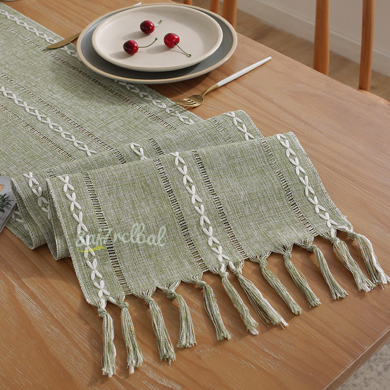 Jual Table Runner Aplak Meja Makan Premium Cocok Untuk Dekorasi Ramadan ...