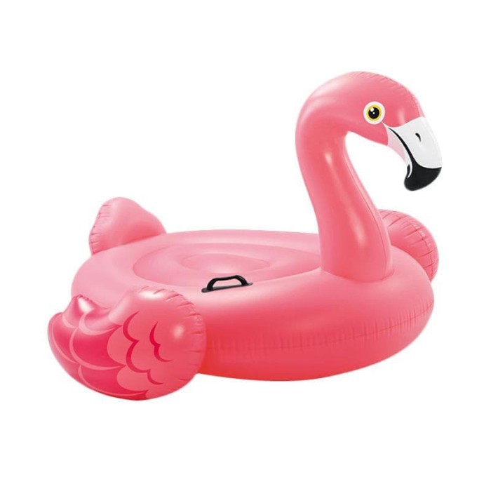Jual Pelampung Ban Floaties Pink Flamingo Ride-on INTEX 57558 ...