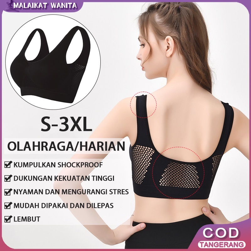 Jual Sport Bra Push Up Bh Tanpa Kawat Olahrage Gym Yoga Bra Wanita S