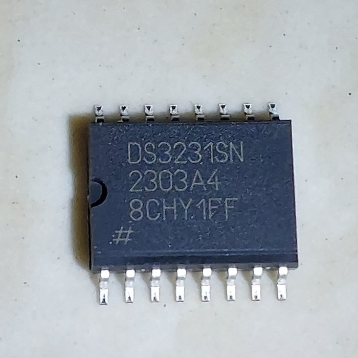 Jual DS3231SN Soic-16 SMD IC Real Time Clock RTC DS3231 DS 3231 SN I2C ...