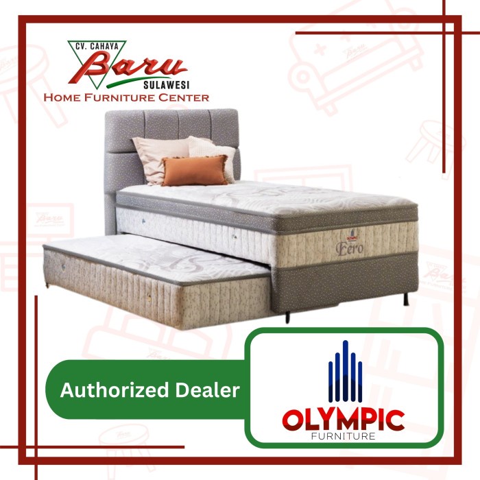 Jual Set Spring Bed In Olympic Twin Eero Plush Top Khusus Makassar