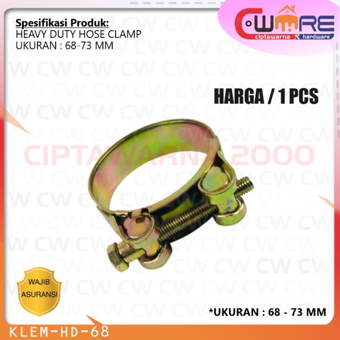 Jual Klem Selang Superior Heavy Duty Hose Clamp Sambungan Mm Cw Shopee Indonesia