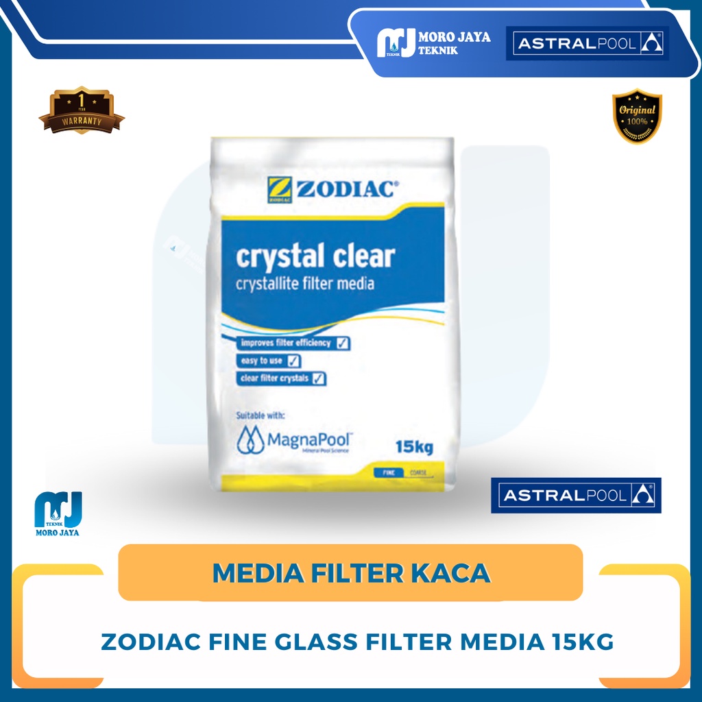 Jual Media Filter Kaca Kolam Renang - Zodiac Fine Glass Filter Media ...