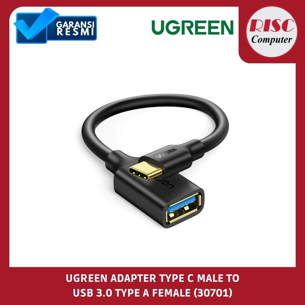 Jual UGREEN Adapter Type C Male to USB 3.0 Type A Female Converter ...