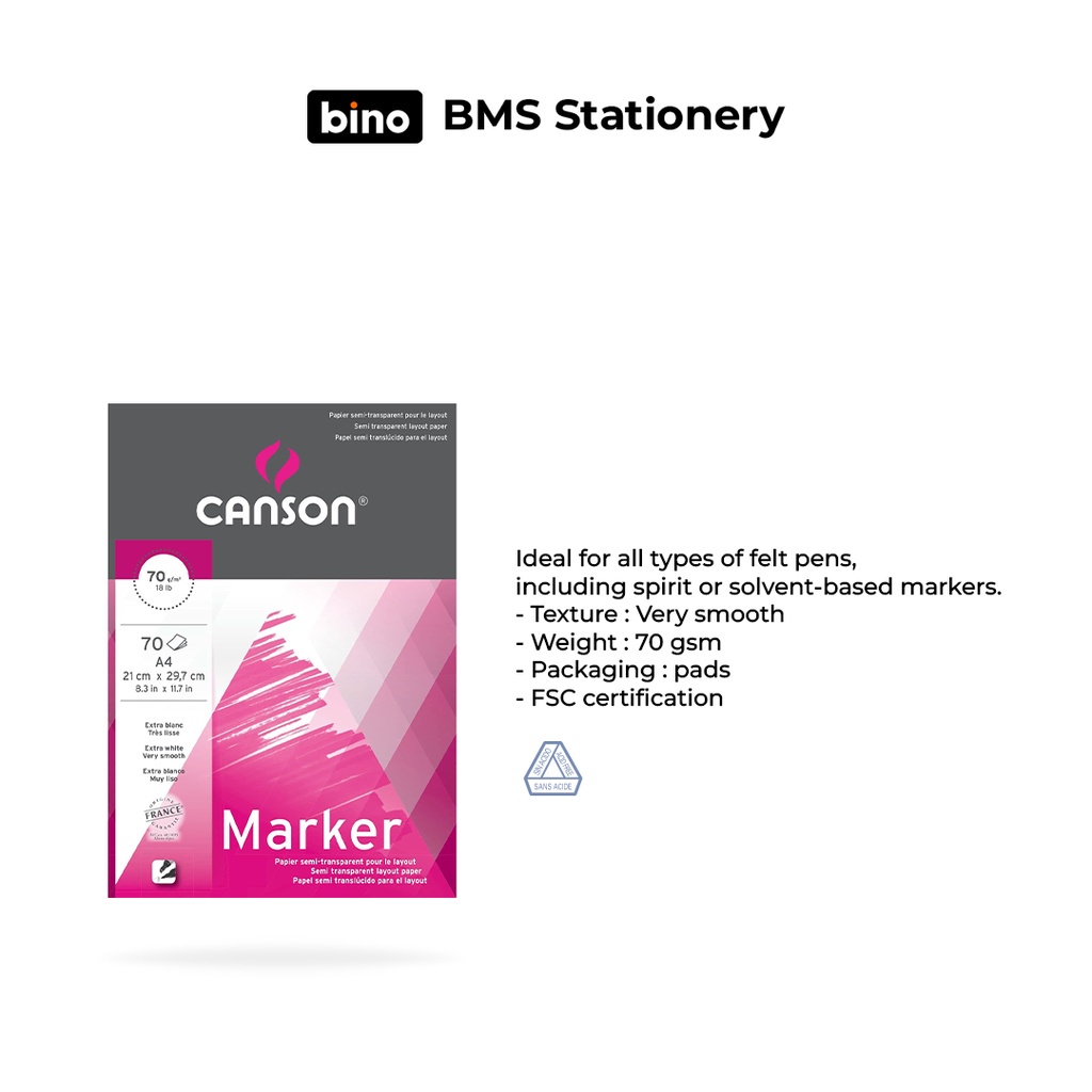 Jual Canson Marker Paper A4