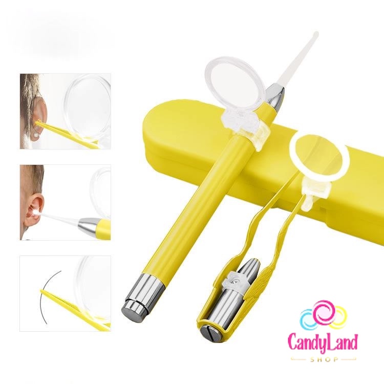Jual Pembersih Telinga Flashlight LED Korek Kuping Endoscope Earpick