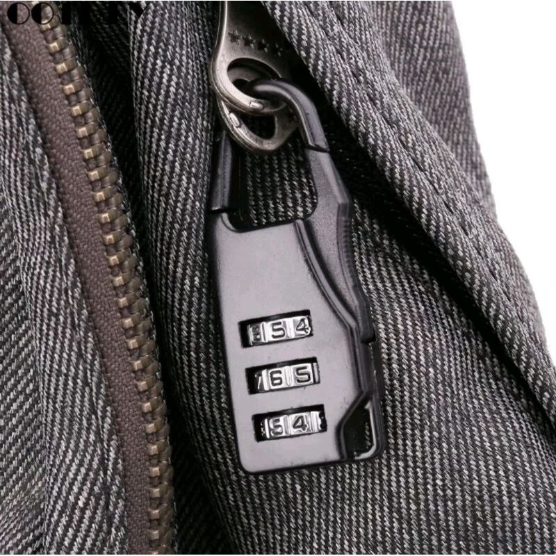 Jual 1PCS Kunci Gembok Tas Koper Ransel Kombinasi Kode Angka Swiss ...