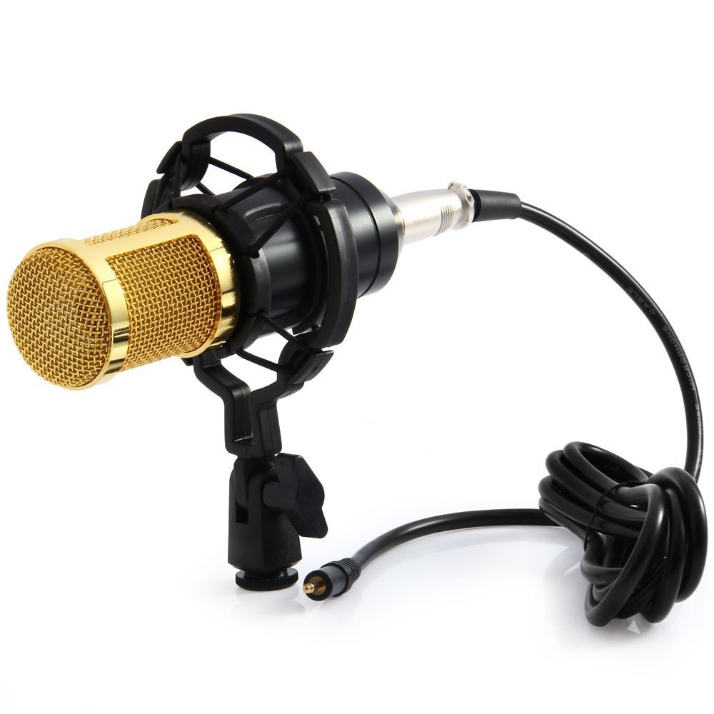 Jual COD Professional Condenser Studio Microphone - BM800 | Shopee ...