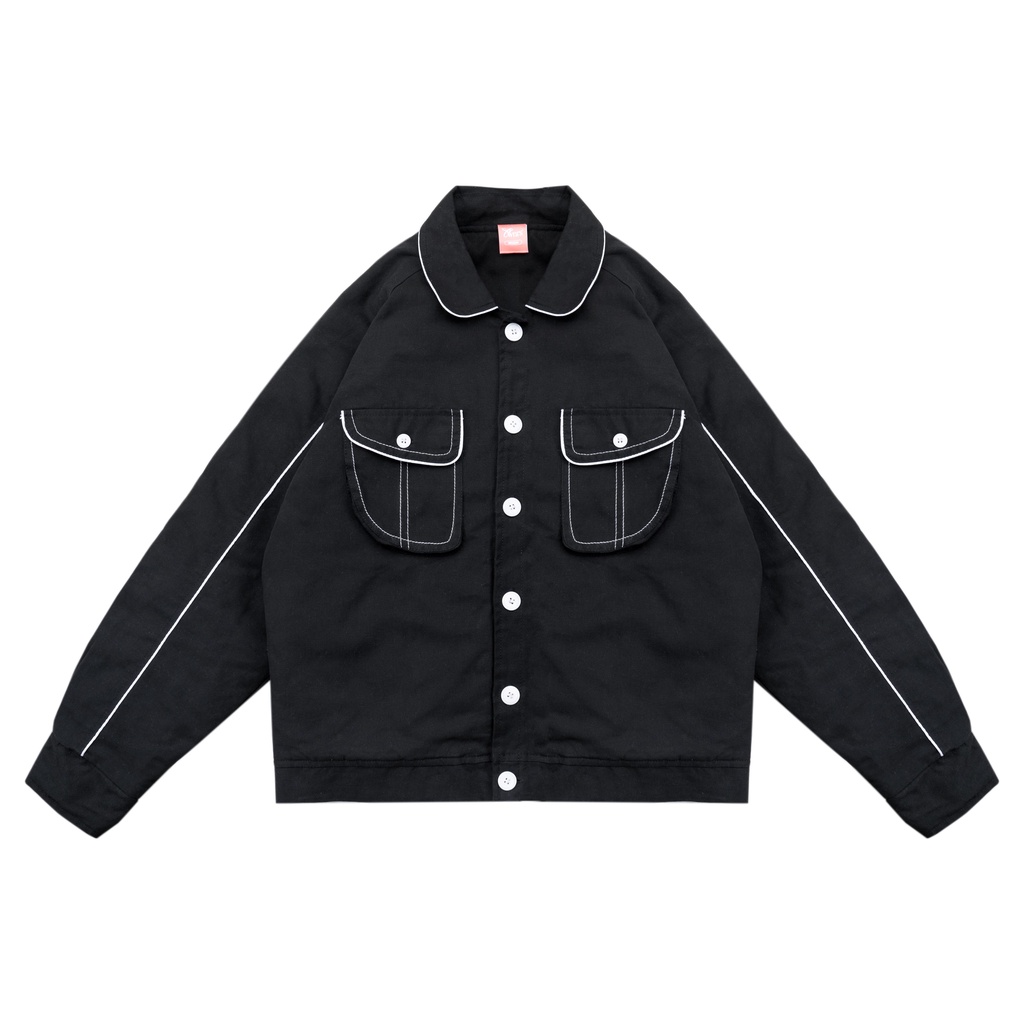 Jual Owners Work Jacket Boxy - Sanctuary - Jaket Pria Wanita HItam ...