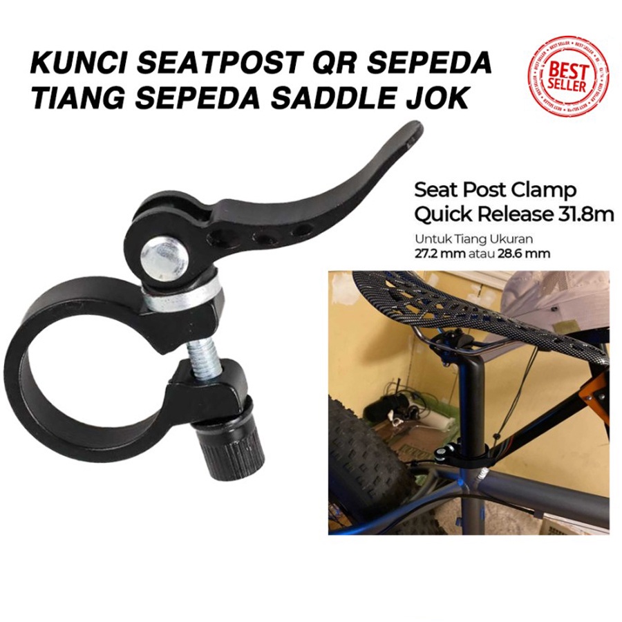 Ukuran store clamp seatpost