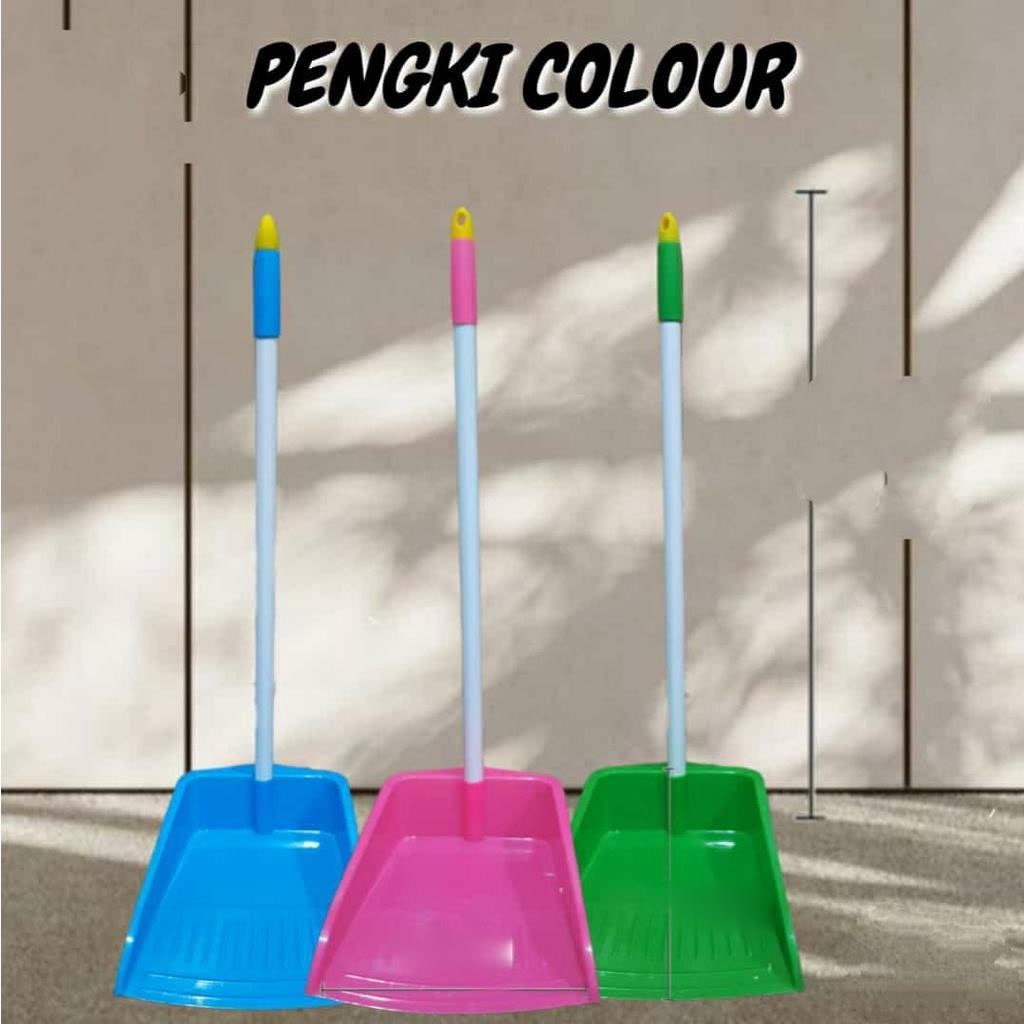 Jual Dreamland Pengki Plastik Warna Sekop Sampah Serokan Gagang Pvc ...