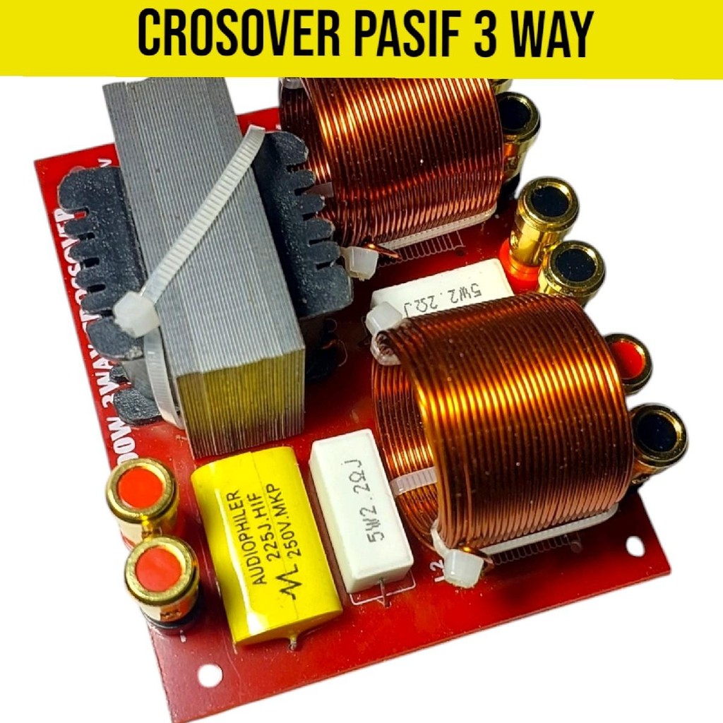 Jual CROSOVER 3 WAY SUB MIDEEL TWITER 300 WATT SUPER Speaker Subwoofer ...