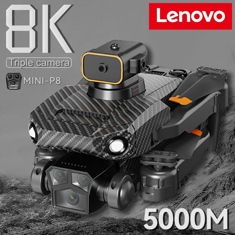 Jual Lenovo P Pro K Drone Professional Obstacle Avoidance Hd Three