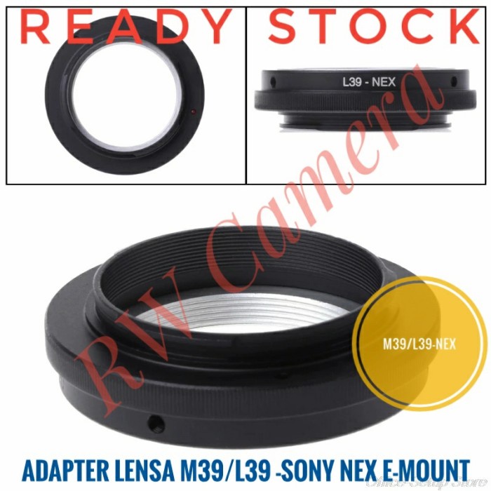 Jual Adapter L39-NEX Lensa L39 M39 Canon LTM Leica Ulir To Sony E-Mount ...