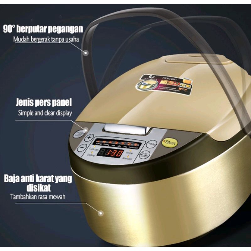 Jual Rice Cooker Multifungsi Peralatan Rumah Tangga Smart MultiFungsi