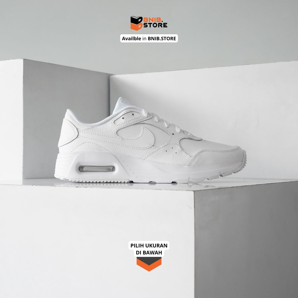 Jual Sepatu Nike Air Max Sc Leather White [dh9636 101] Original