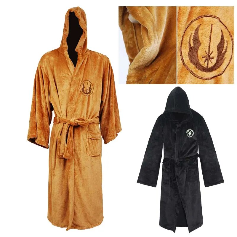 Jual PREORDER Star Wars Bathrobe Jedi Adult Flannel Bathrobe Robes with