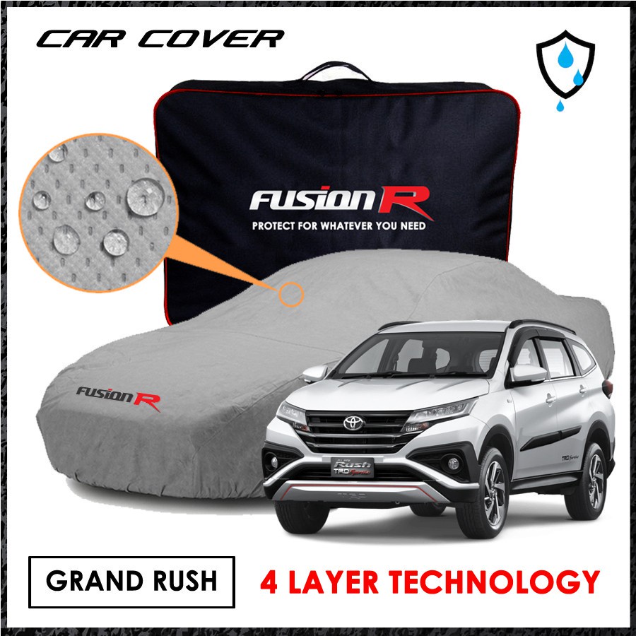 Jual Body Cover Sarung Penutup Mobil Rush Terios Fusion R Waterproof Anti Air Dan Panas Matahari