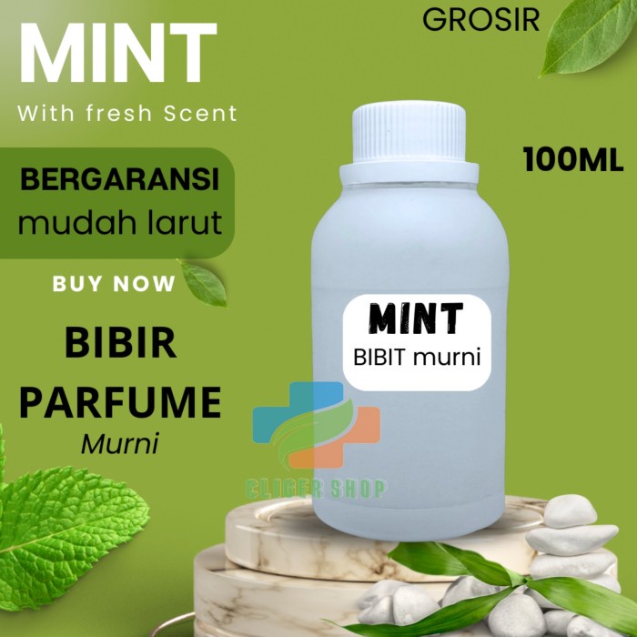 Jual Bibit Parfum Mint 100 Ml Murni Biang Parfum Mint 100ml Shopee