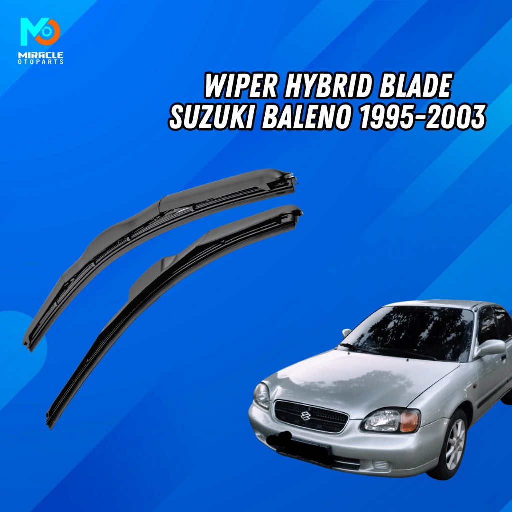 Jual Wiper Hybrid Blade Suzuki Baleno 1995 2003 / Wiper Blade Hybrid 1 Set (Kiri dan Kanan