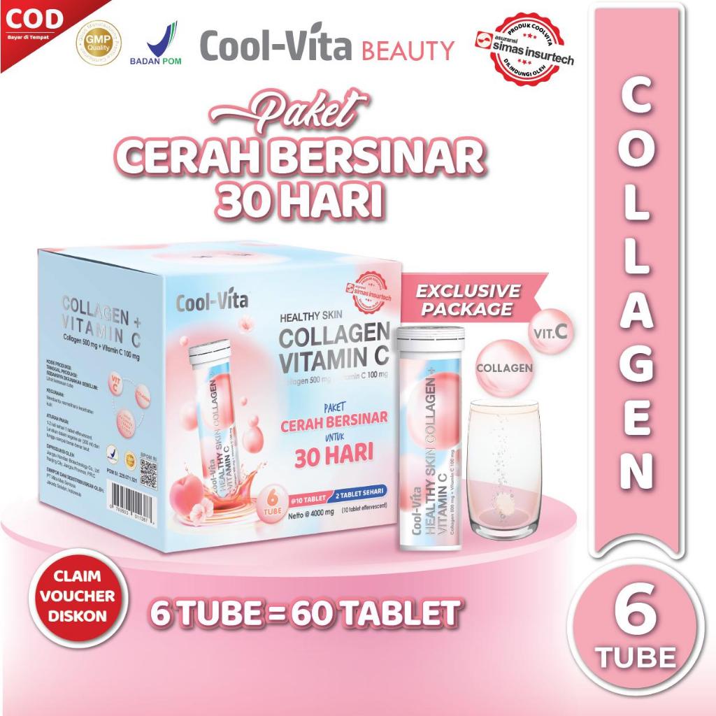 Jual [6 Botol - Exclusive Packaging] Coolvita Paket Cerah Bersinar 30 ...