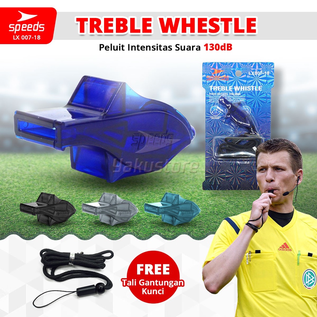 Jual SPEEDS Peluit Wasit Pluit Treble Whistle Olahraga Periwitan Sport ...