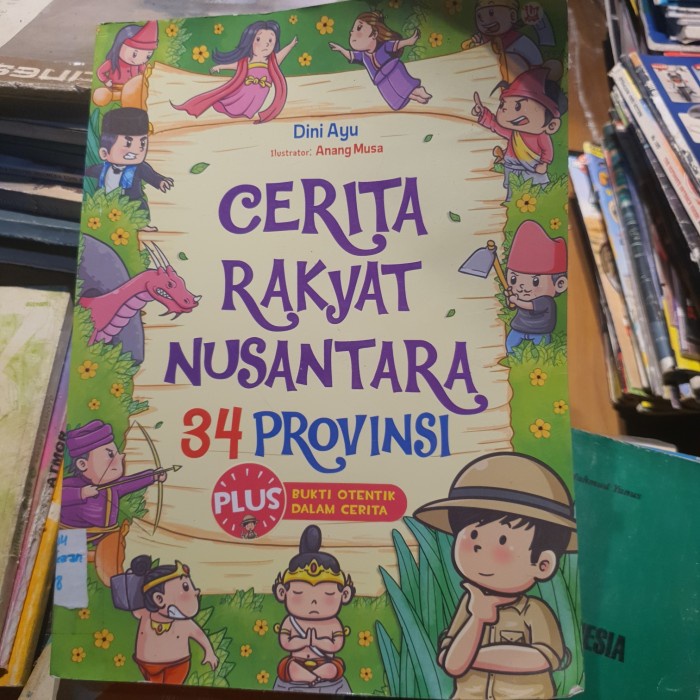 Jual Buku Cerita Rakyat Nusantara 34 Provinsi | Shopee Indonesia