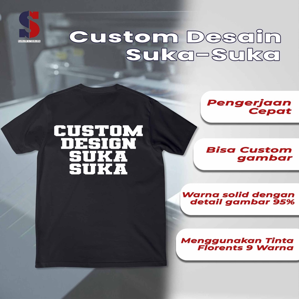 Jual Sobat Sablon Sublim Cetak Sablon Print Dtf Cm Custom Full