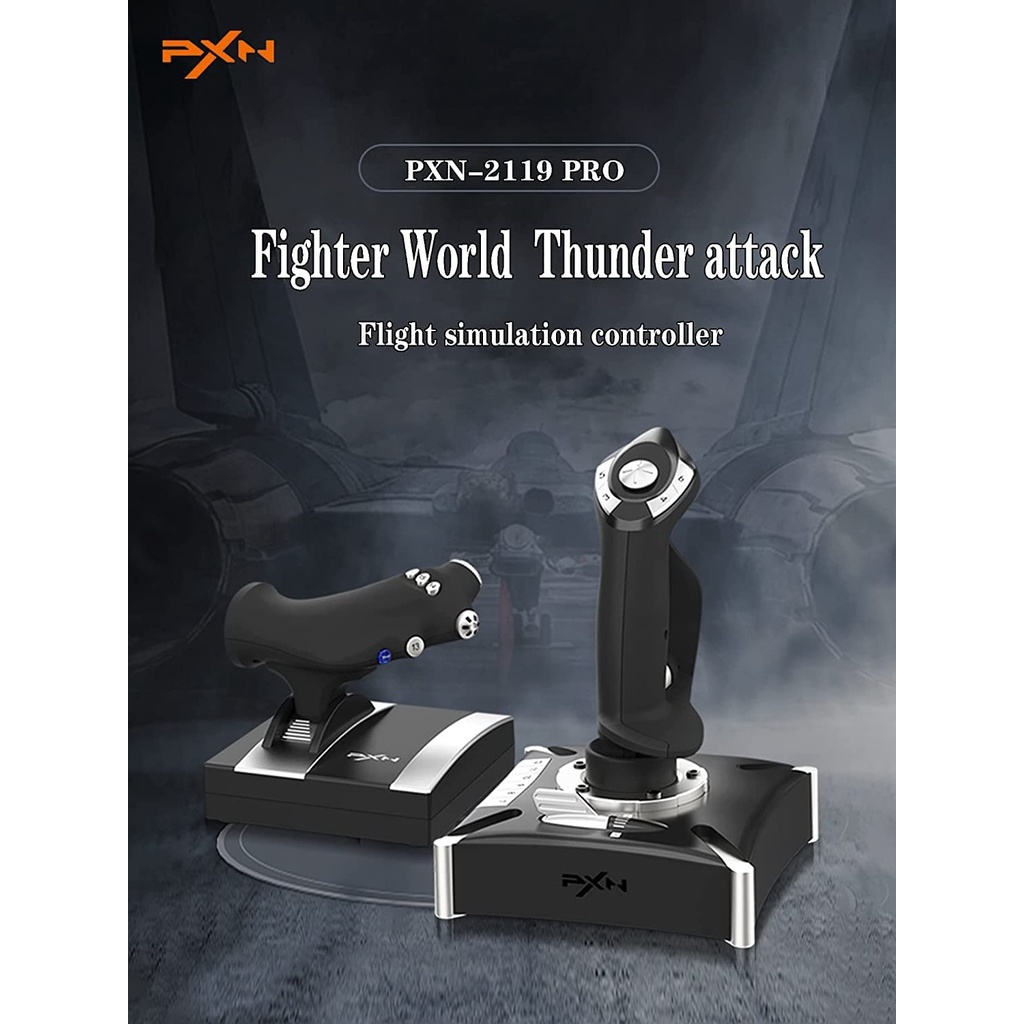 Jual PXN 2119 PRO Joystick Throttle Flight Simulator PC PS4 XBOX One