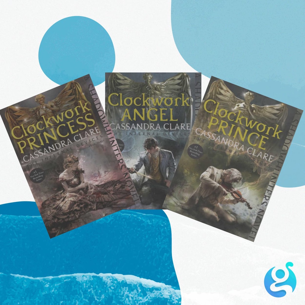 Jual (Versi English) The Infernal Devices Book Series Cassandra Clare ...