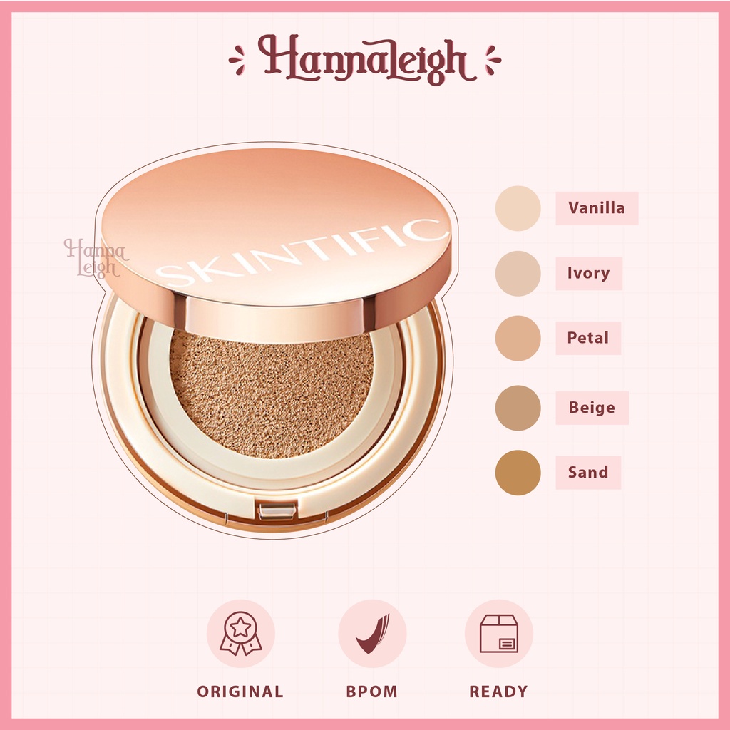 Jual SKINTIFIC - Cover All Perfect Cushion High Coverage Poreless ...