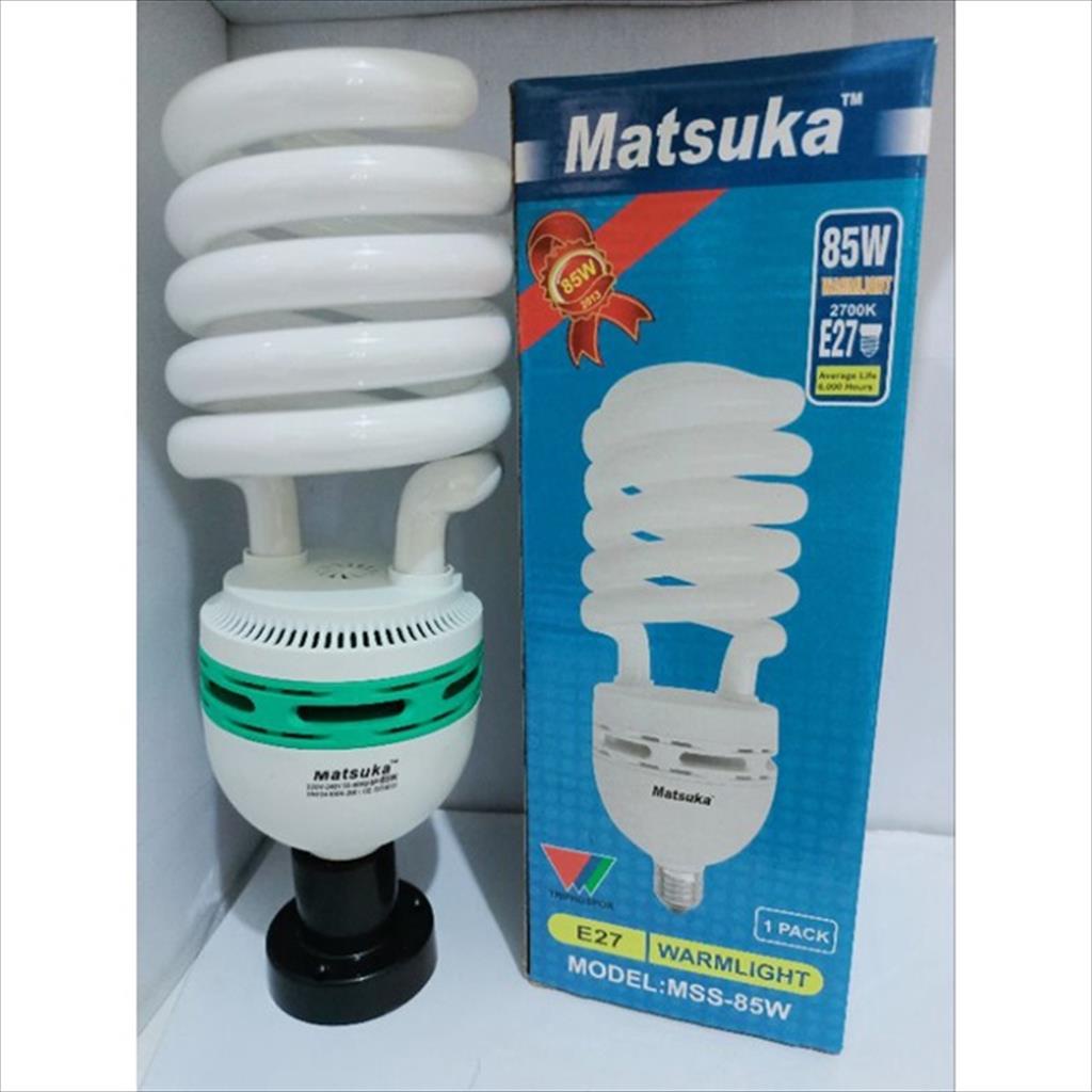 Jual Lampu Hemat Energi Plc Jumbo 4uspiral 455585w Shopee Indonesia 9779