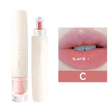 SWEET MINT Mirror Water Lip Gloss Protective Essence Moisturizing Lip Balm Lip Tint Watery Lip