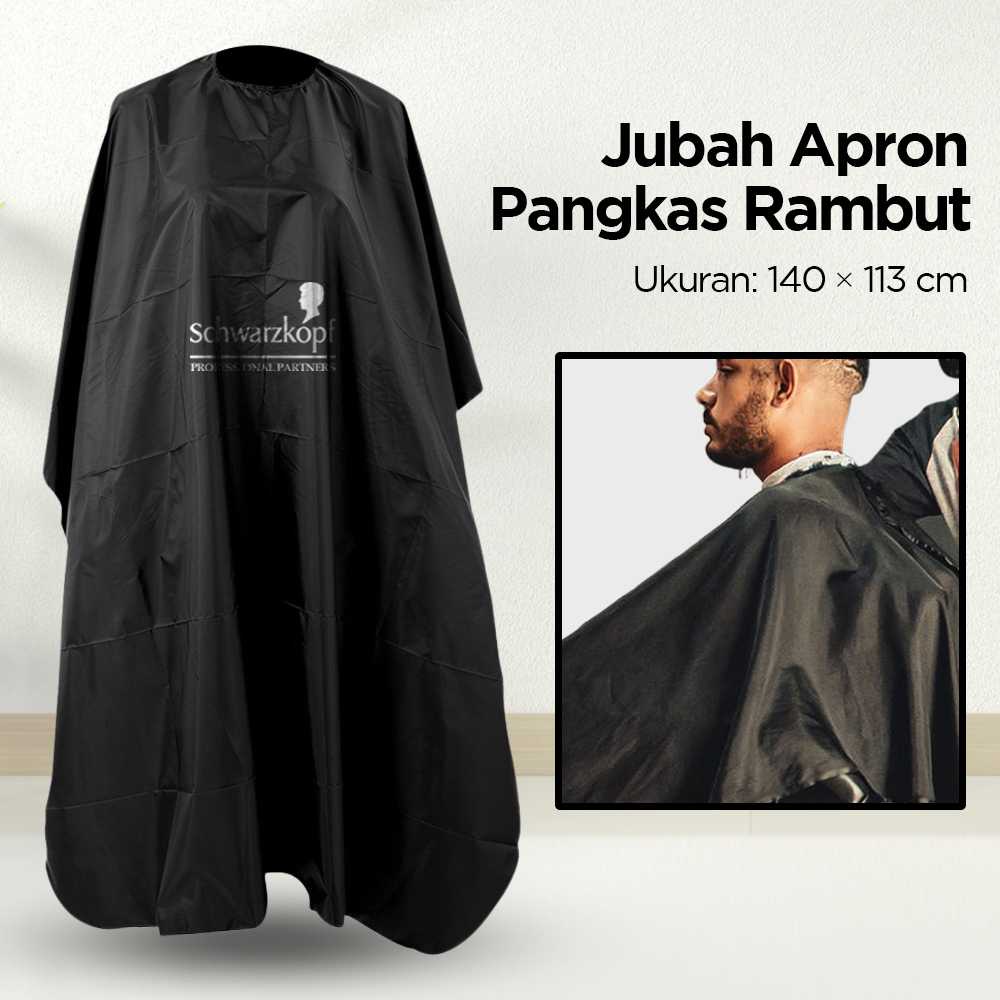 Jual Cape Potong Rambut Salon Barbershop Waterproof - Jubah Apron Nilon ...